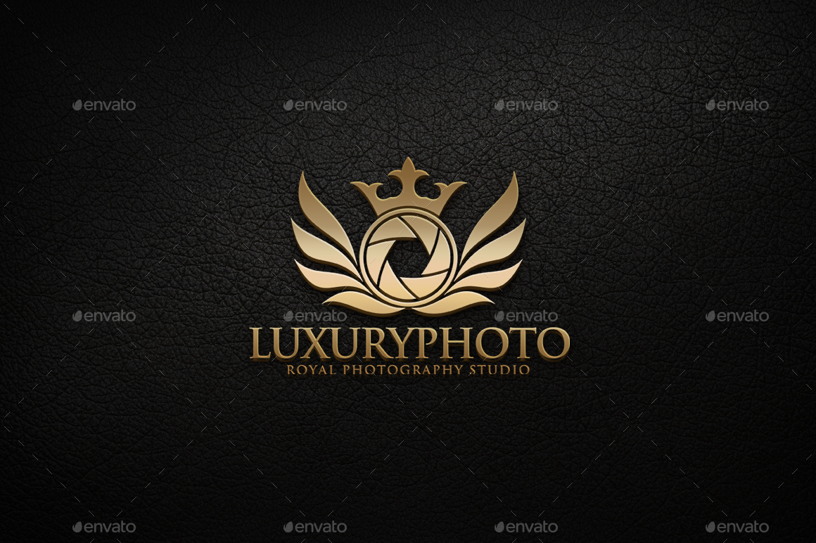 Camera Logo Luxury Photo Royal Photography Studio by 
